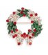 XSB193 - Christmas Festive Saree Brooch